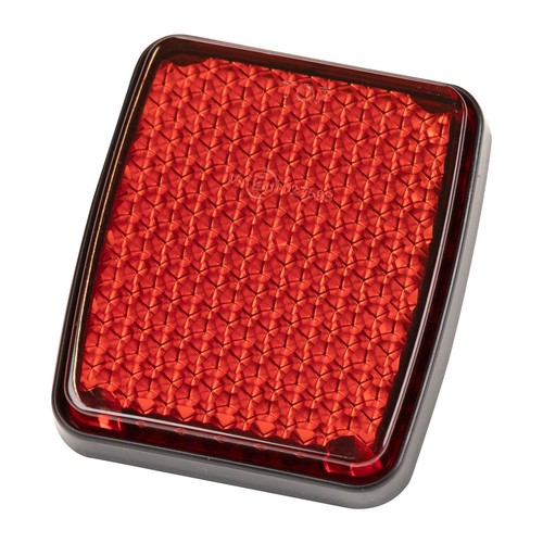 Rückstrahler rot stoßstange - rot,