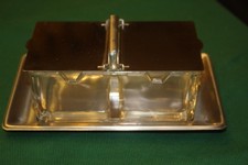 Wagenfeld WMF Bauhaus Marmeladenglas Doppelmarmelade Cromargan Midcentury 