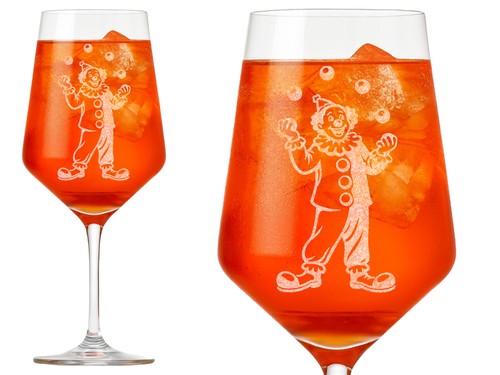 Weinglas clown 350ml - 1x,