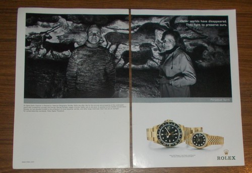 Seltene werbung vintage rolex - vintage,