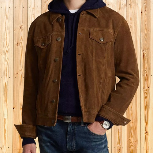Herren dunkelbraun wildleder - herren,