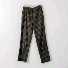 Massimo Dutti Karrierte Hose Anzug Business Gerade Bein Gr 34