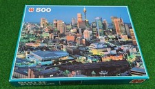 Jumbo Puzzle SKYLINE SYDNEY Australien 500 Teile Nr. 1589 VOLLSTÄNDIG 49 x 35 cm