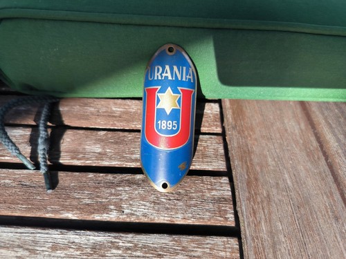 Altes steuerkopfschild urania - altes,