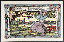 50 Pfennig Nörenberg 1921 Serienschein Notgeld Gutschein  15.11.c