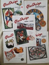 5x Vorlagenhefte GlasDesign