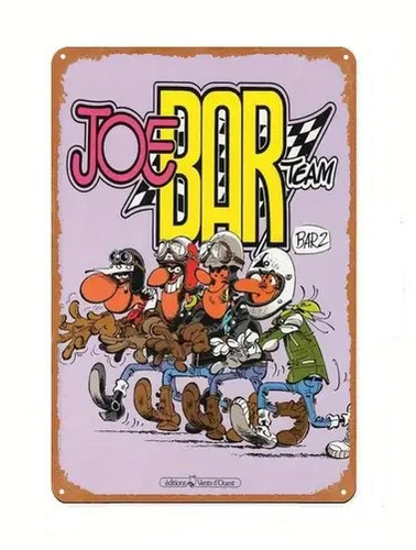 Wandschild metall joe bar - metall, "joe