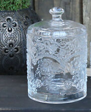 B-Ware % Aufbewahrungsglas Glasdose groß Landhaus Vintage Shabby Chic Antique