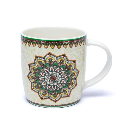 Teetasse mit sieb - sieb, mandala