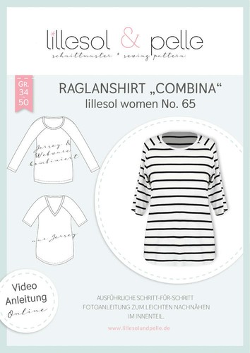 Lillesol raglanshirt combina - lillesol, "combina"