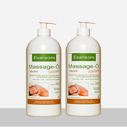 Esana spa massageöl - massageöl, neutral