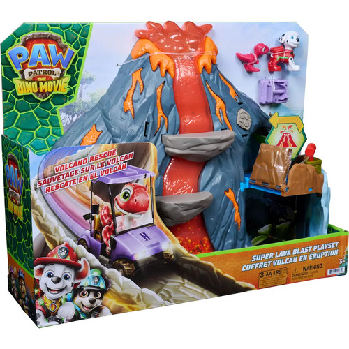Paw dino movie super - super, lava
