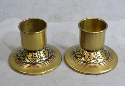 Paar art deco kerzenhalter - kerzenhalter,