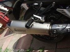 KAWASAKI ZZR 1400 ZX-14R Ninja Auspuff Crash Pilze Schutz 2012-2021