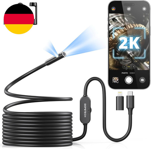Depstech endoskopkamera mit - 2k,