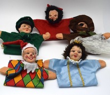 5 Handpuppen Theater Teufel