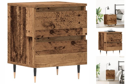 Nachttisch alte holz 40x35x50 - nachttisch,