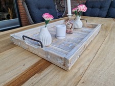 Tablett Holz 58cm Frühstück