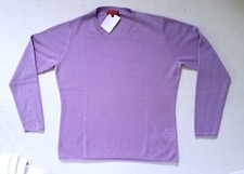 100% Kaschmir Pullover XL lila
