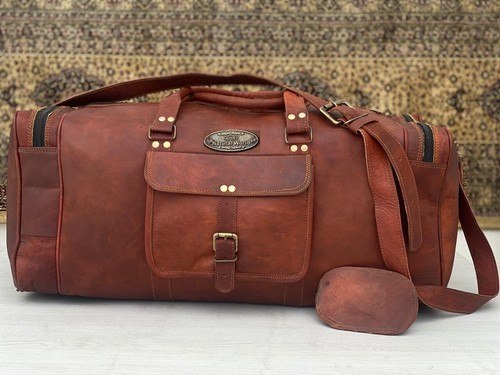 Leder reisetasche duffel - leder,