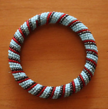 Afrikanische Armreife handgefertigte bunte Perlen Armbänder Tansania