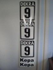 3x Wunsch - Startnummer -