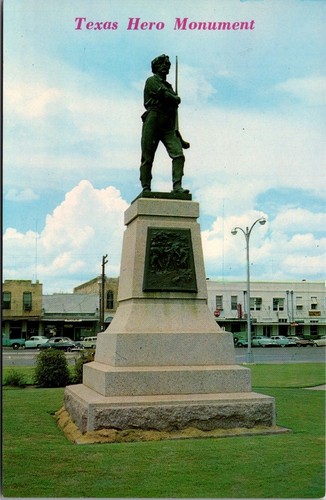 Texas hero monument - texas,