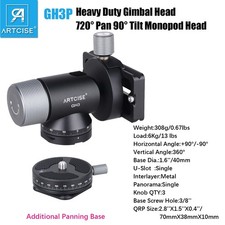 Einbeinstativ Gimbal Head
