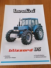 Brochure Landini Blizzard 85