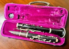 Alte Klarinette R. Oswald Adler MAP.KNE vipchen  MARKNEUKIRCHEN im KOFFER