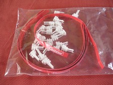 Carrera 143, 6 Leitplanken mit 22 Halter 