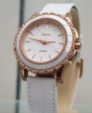 DKNY Damenuhr weißes