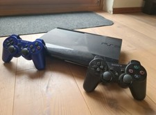 Playstation 3, 500GB, Black, Super SLIM Version, 2 Controller, incl. Spiele, PS3