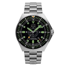 UMF Ruhla 1932M-2 NVA Kampfschwimmer 46mm, Automatik, Armbanduhr, Saphirglas