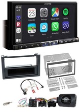 Alpine 2DIN DAB USB Lenkrad Bluetooth Autoradio für Saab 9-3 2008-2012