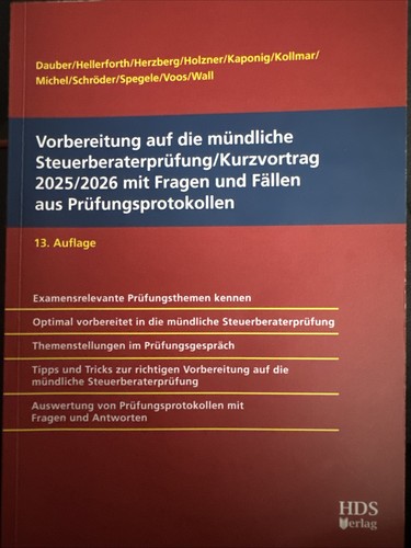 Vorbereitung auf die