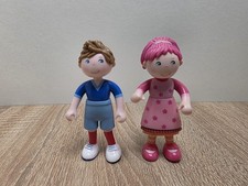 HABA 300512 Little Friends Biegepuppe LILLY + Adrian 303888 Figur