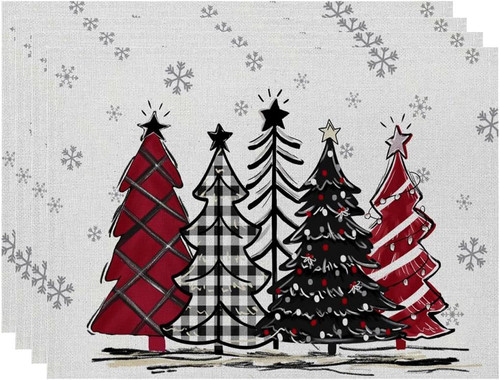 4er set platzset weihnachten - platzset,