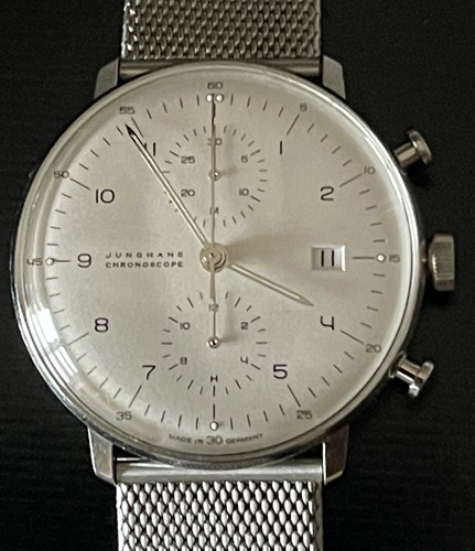 Junghans max bill - max, chronoscope