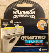 wilkinson sword quattro titanium  precision   rasierklingen , ohne OVP
