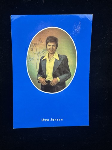 Ddr autogrammkarte uwe - ddr, "