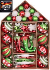 Weihnachtskugeln Kunststoff