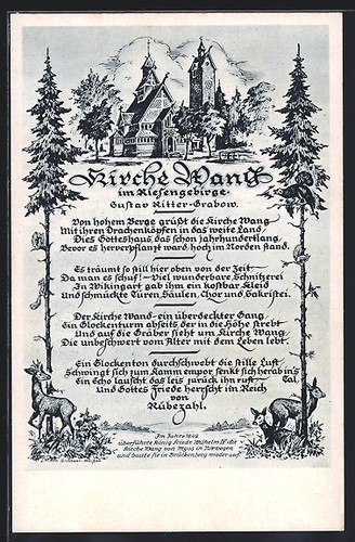 Ansichtskarte brückenberg - ansichtskarte,