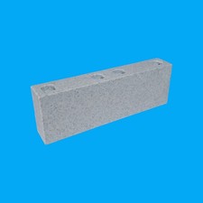 Playmobil - Wand Verbinder - 3,0 x 9,0 cm - weiß marmoriert - aus Zoo 4093