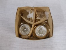 2 x Christbaumkugel, Reflexkugel, Weihnachten, DDR, Erzgebirge