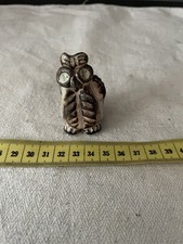 schöne kleine Eule mit großen Augen - aus Sammlungsauflösung