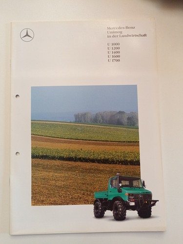 Original prospekt unimog - original,