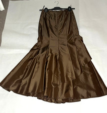 Festlicher Godetrock,zweilagig,Apart,Gr.38,nougat