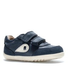 BOBUX Step Up Champ Navy Kleinkind Jungen schnelltrocknende Leder Turnschuhe