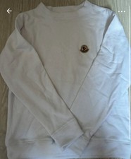 MONCLER Sweatshirt Gr M weiß